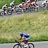 Kim Kirchen in the peloton during the second stage of the Tour de Suisse 2007